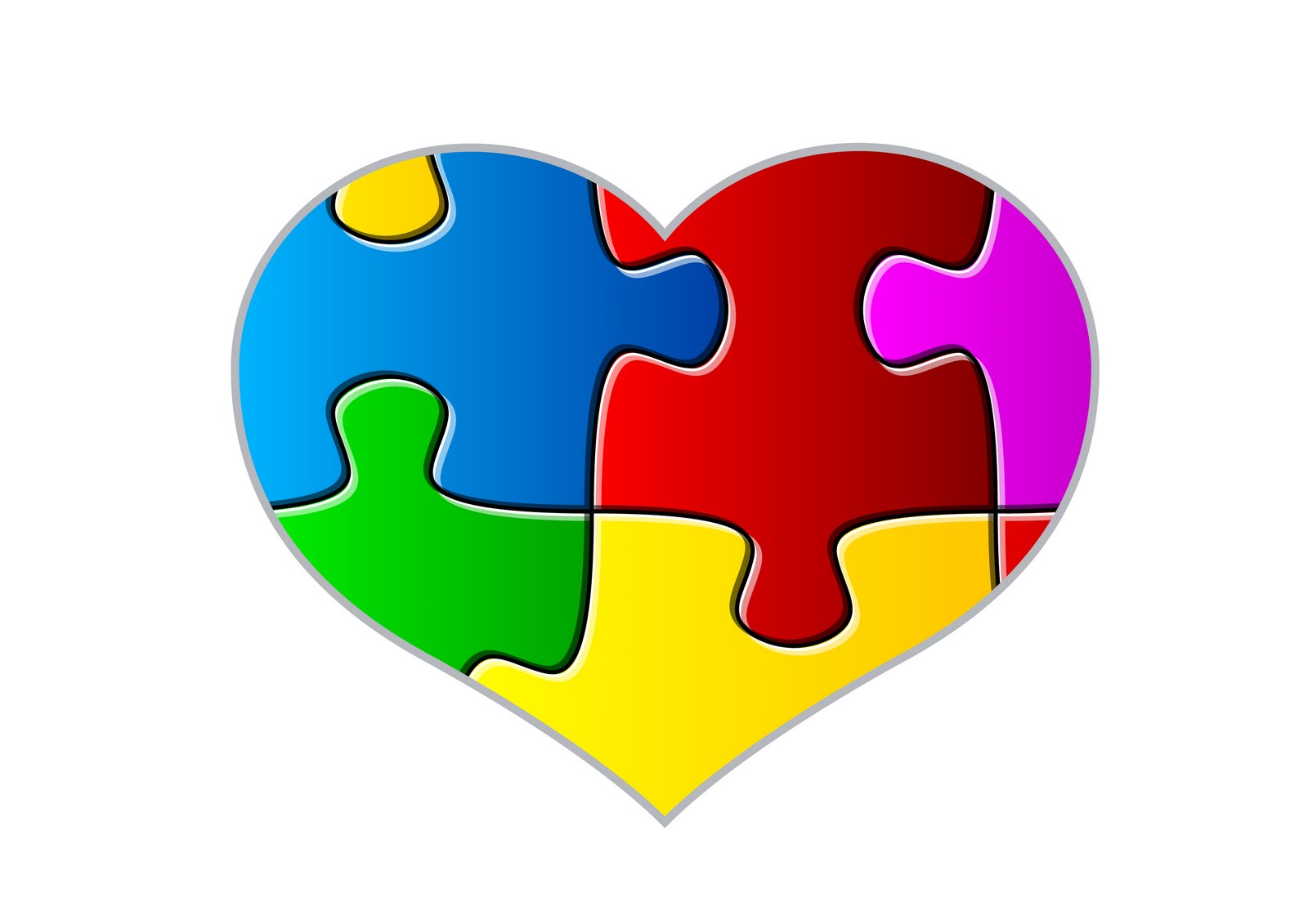 heart puzzle clipart - photo #15